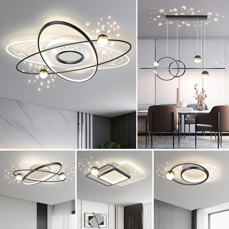 卧室灯简约现代北欧创意轻奢房间灯2025年新款温馨浪漫主卧吸顶灯