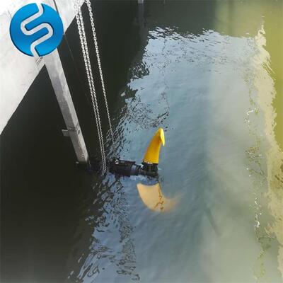 低速潜水推流器QJB系列低速潜水推流器采用ST118齿轮箱