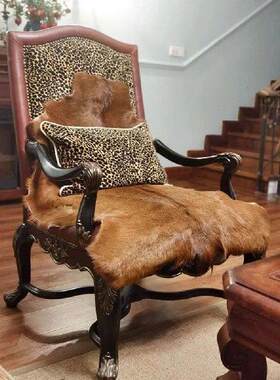 Vintage Sheepskin Sofa Cushion, Shoe Stool Mats, Coat