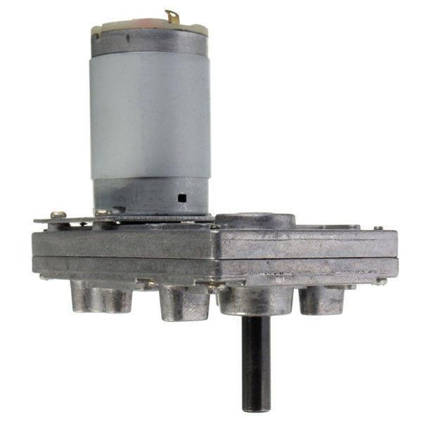 7字型555马达金属齿轮直流减速电机12V24V往复机构偏心轮八孔退币图片