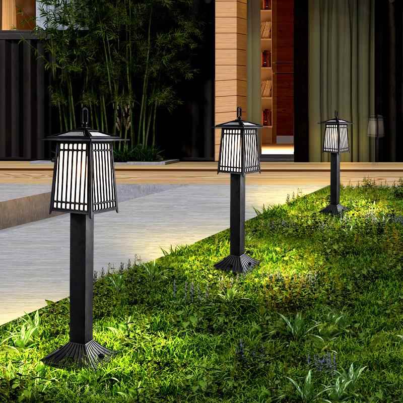 草坪灯户外防水庭院灯简约现代花园别墅草地灯小区太阳能景观灯
