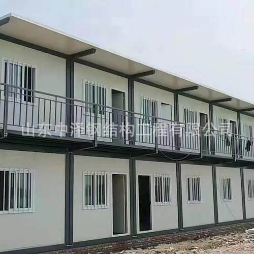 折叠箱房打包箱房 彩钢板工地临建房 方舱医院隔离集装箱活动板房