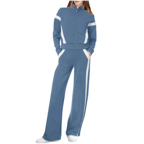 Lounge Sets Women 2025 Sweatsuit 2 Outfits Sweatshirt Leg