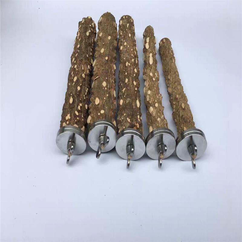 高端不锈钢垫片花椒木鸟站杆鹦鹉玄凤磨爪杠鹩哥八哥画眉站棍栖木