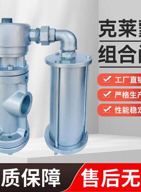 新品进口喷砂机罐克莱蒙特精密组合气控阀CLEMCO进气沙阀截止阀门