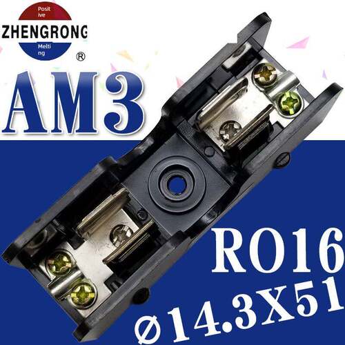 正浩Rt29-63A Am3 Rt19-63保险丝底座保险丝底座适配Φ14*51保险