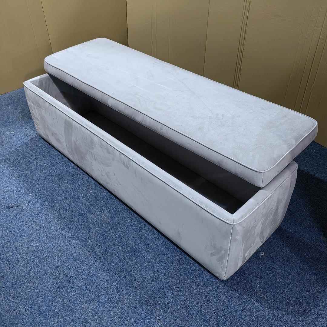 轻奢意式收纳凳储物凳可做沙发凳子长方形收纳箱多功能置物凳