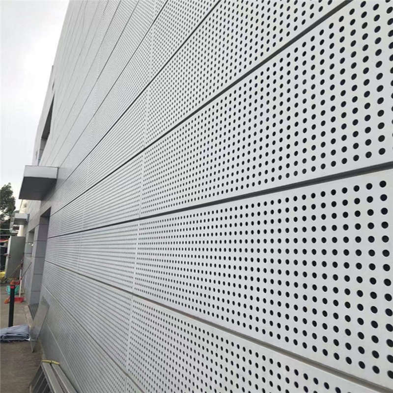 冲孔铝单板源头工厂定制门头孔板外墙干挂背景板雕花镂空穿孔铝板