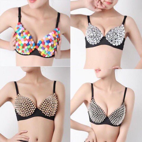 Stage wear, tassel, willow nail, bra, performance leader,