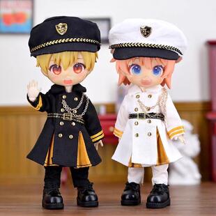 body9 ob11娃衣 UFdoll娃娃衣 gsc ymy 长大衣制服套装 12分bjd