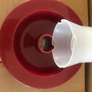泡酒瓶盖子圆形配件红色塑料加厚泡菜密封R^玻璃瓶盖子单卖玻璃瓶