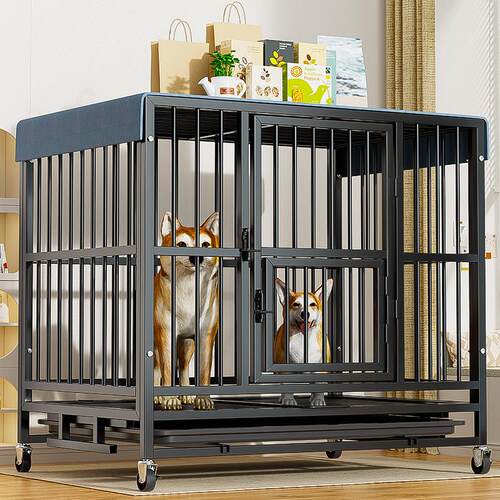 狗笼子中型大型犬室内带厕所边牧宠物笼小型狗狗拉布拉多金毛狗笼