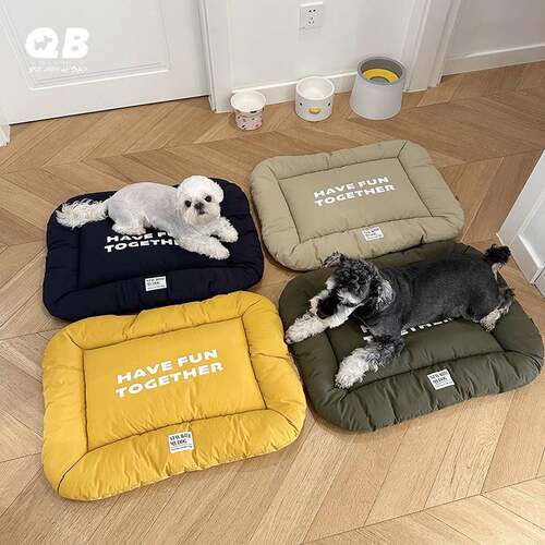 宠物猫狗防水凉垫耐抓防污雪纳瑞泰迪柴犬金毛四季通用大狗窝垫子