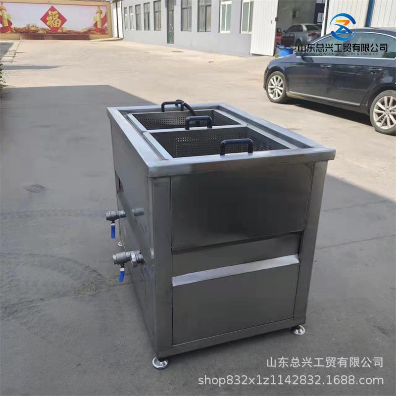 总兴生产小型油炸机 油条带炸筐式油炸机 800型304不锈钢油炸设备