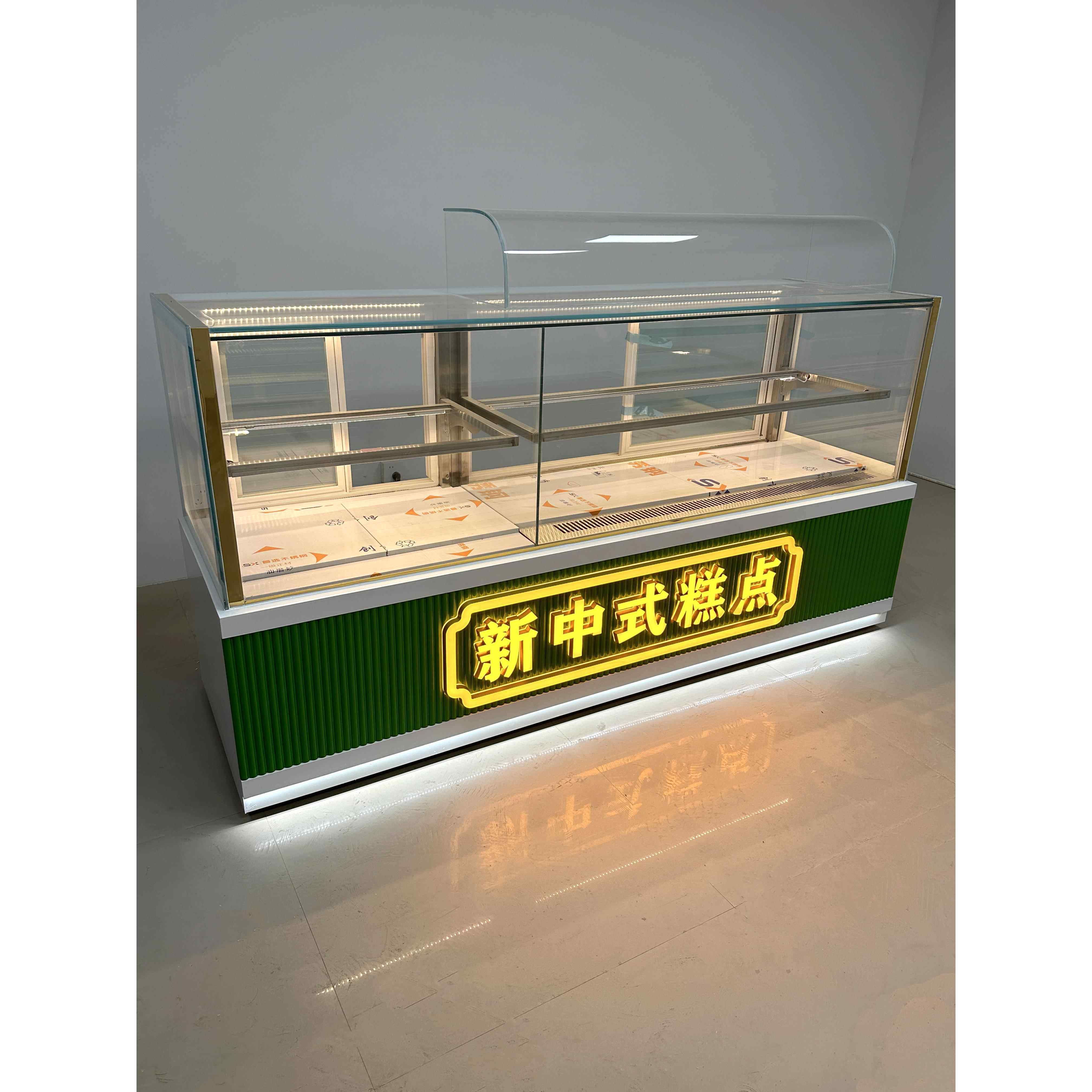 中式糕点展示柜宫廷桃酥饼干柜烘培面包店西点冷藏甜品蛋糕展示柜