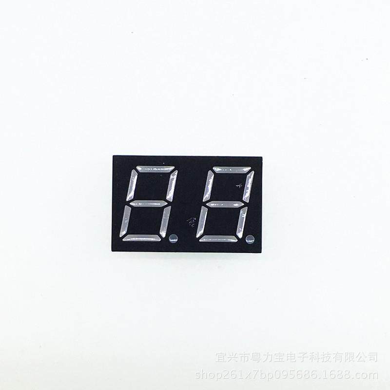 新款直销直供0.39英寸2位数码管 红色led屏幕显示共阳高亮插脚数
