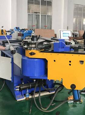 全自动伺服控制弯管机济南厂家大型DW-89NC半自动弯管机