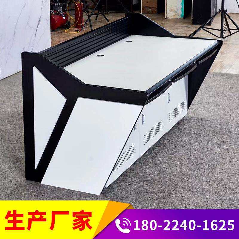 陕西监控台操作台指挥中心五联四联双联3联监控机柜2联控制台直销