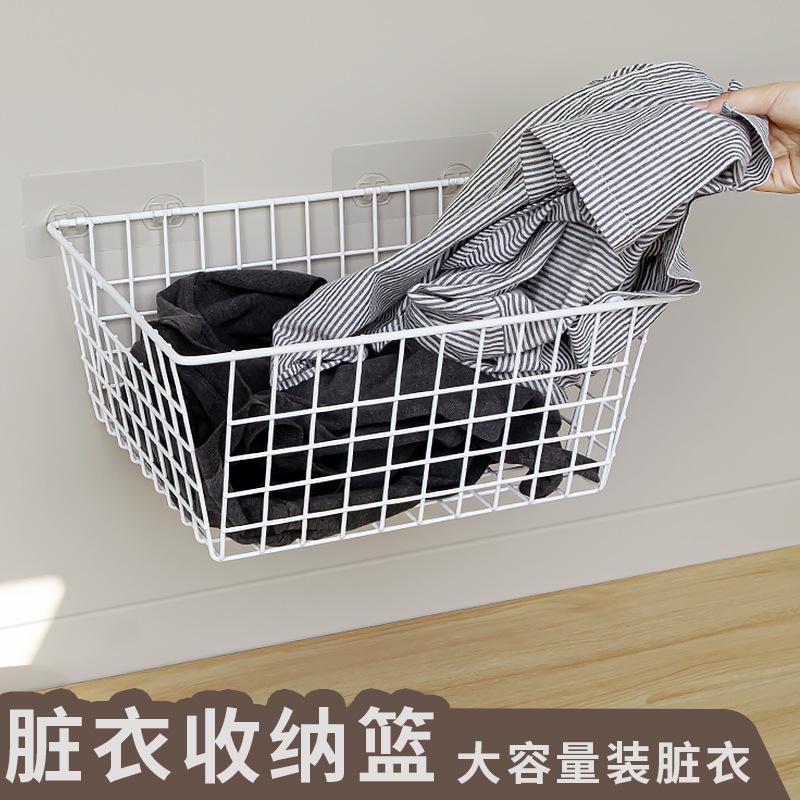 卫生间打孔衣服收纳卫浴置物架