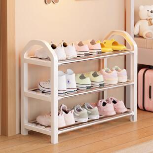 鞋架宿舍小型多层简易鞋柜家用门口鞋子收纳架出租屋入户小窄架子