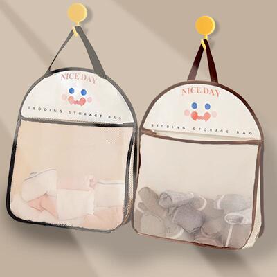 Behind-the-wardrobe-door hanging organizer for undergarments