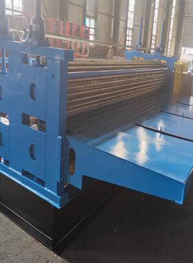 横压波纹瓦机非洲用薄板辊压成型机J550高强板横压成型机