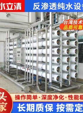 厂家工业10吨10t20t反渗透纯水设备全自动水处理设备去离子水设备