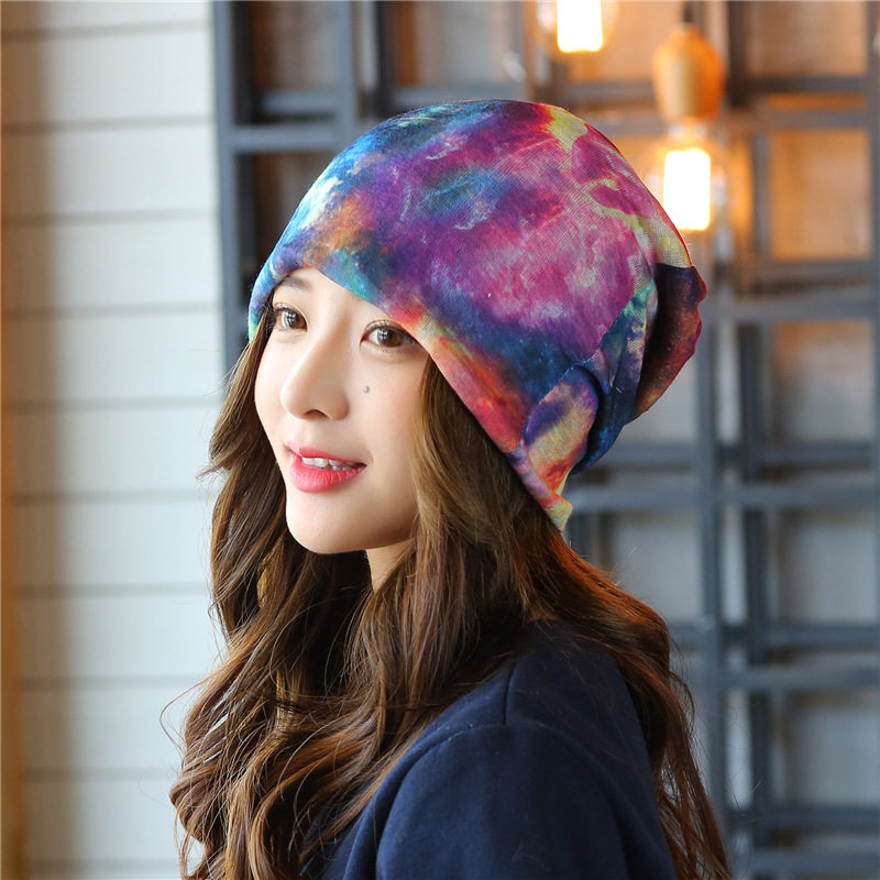 2024秋冬薄款月子帽化疗后女士帽新款透气套头帽术后光头包头巾春