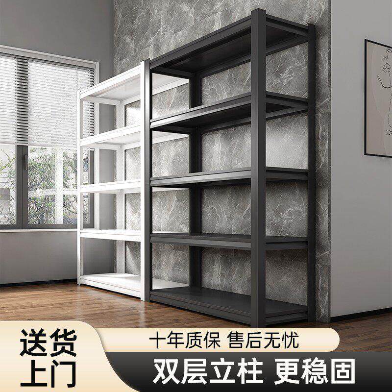家用仓库货架置物架多层收纳层架一体靠墙落地阳台厨房杂物置物架