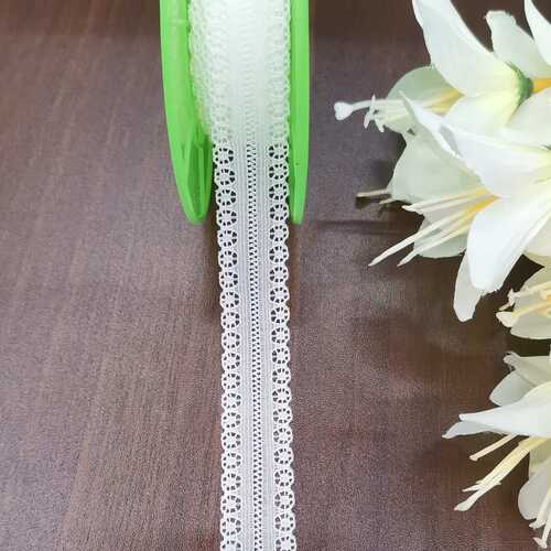 花边边圆圈小花领口锦纶无服饰蕾丝蝴蝶结工艺品辅料装饰 镂空弹