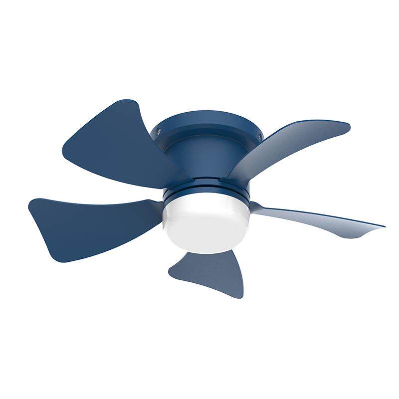 北欧大风力吸顶风扇灯复古黑色吊扇灯商用简约款风扇吊灯工业风