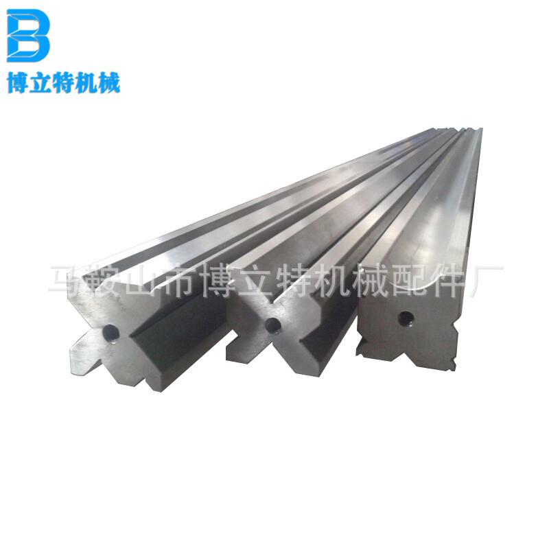 80吨折弯机 2米5标准耐磨下模具 规格;2500*75*75 折弯机分段模具