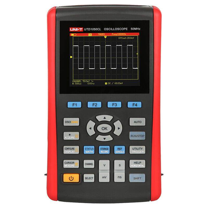 UTD1050CL 手持式数字存储示波器单通道 50MHz UT