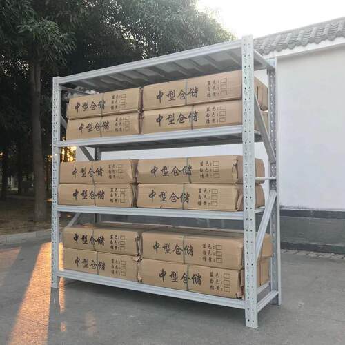 新款直销现货仓储货架服装移动加轮家用置物架多层库房重中型货架