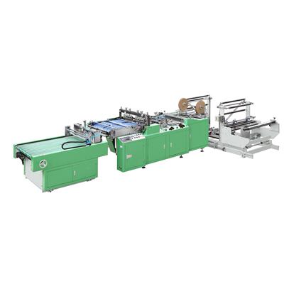 DRQ-S高速单通道热切边封制袋机服装袋方底袋厂家设备高速制袋机