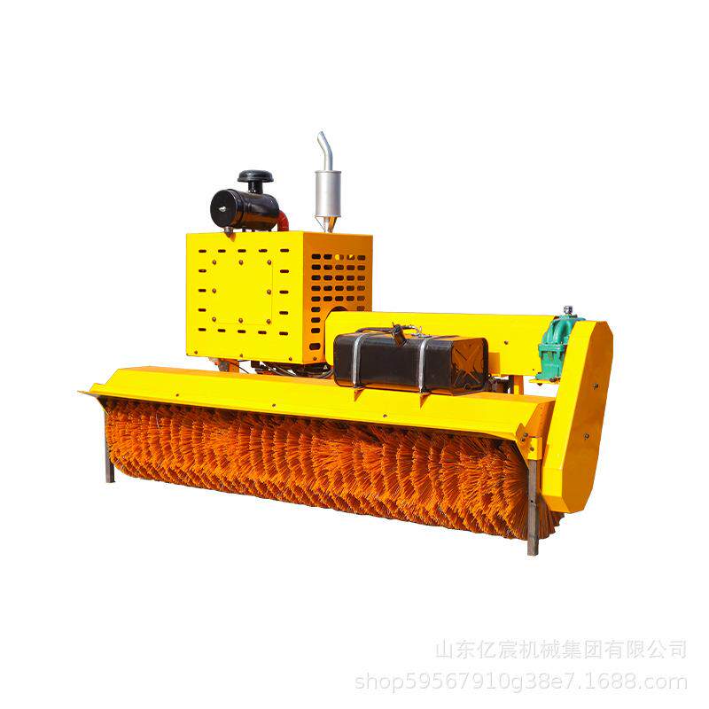 车载式除雪滚刷市政道路环卫叉铲车改装扫雪机器片可拆清雪车设备