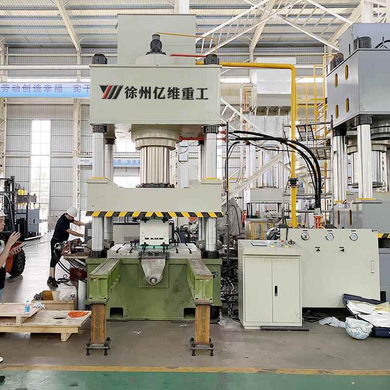 徐州亿6YW343维0T吨夫拉芳纶头盔模压液压机油防暴安全帽成型压凯