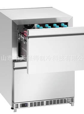 出口不锈钢抽屉冷藏柜冷冻柜保鲜工作台冰柜抽屉工作台冷藏冷冻柜