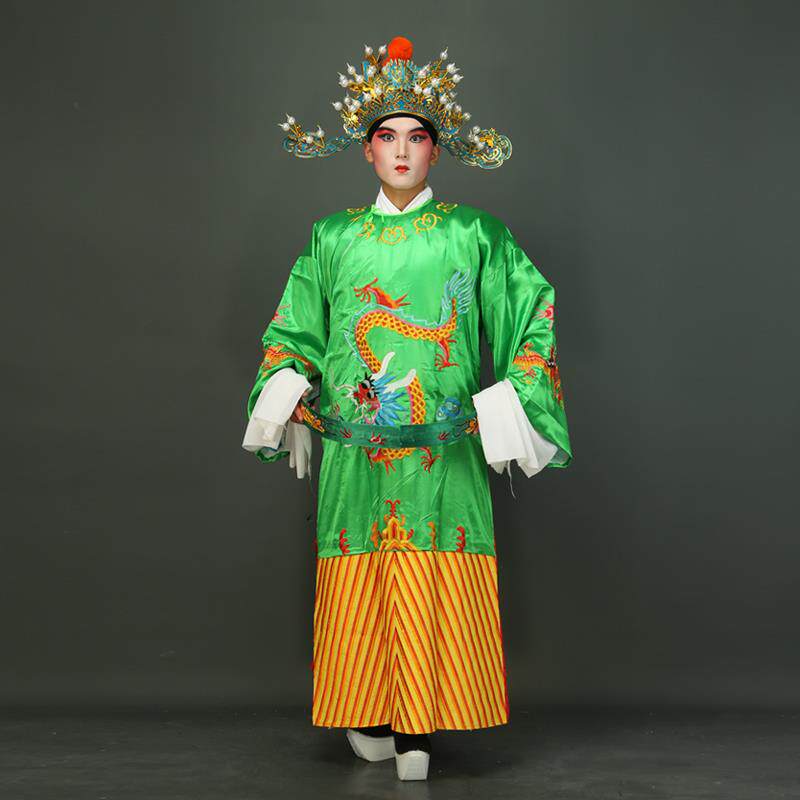 正品戏曲蟒袍龙袍 社火装 戏剧表演台装帝包公相爷财神驸舞皇服马