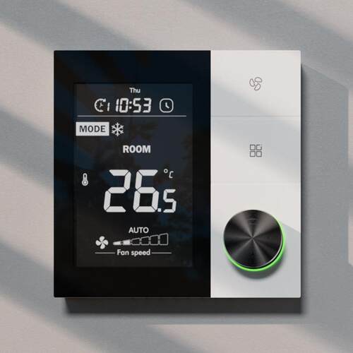 新款空调地暖控制器带涂鸦APP和RS485适用AC/EC二管制四管制空调
