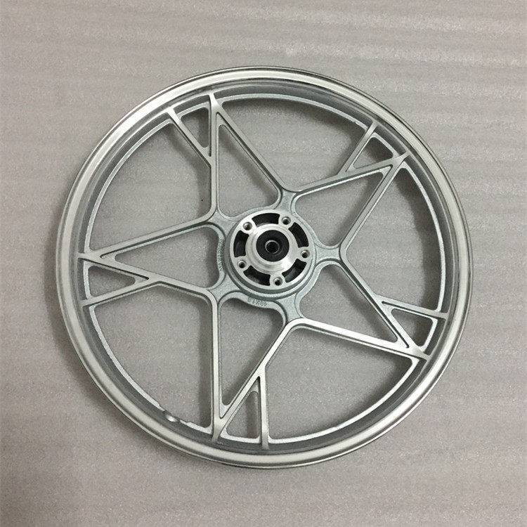 中华三阳ZH125机车钱江大阳125 150前钢圈DY125-50前轮毂铝轮