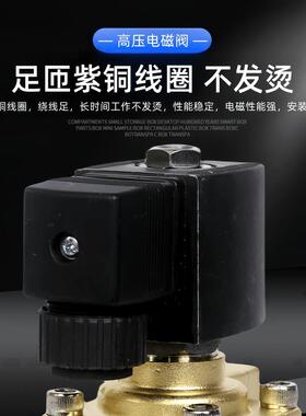 高压电磁阀水阀气阀5241015 321H35吹瓶机注塑机阀高压阀220V 24V