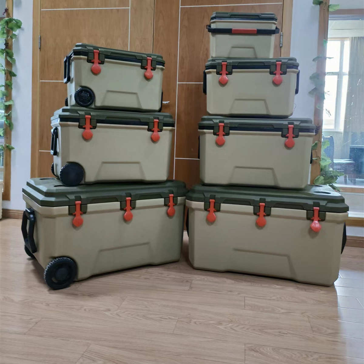 厂家直销16L36L68L140升保温冷藏箱冰冻保鲜海钓外卖生鲜冷链冰桶