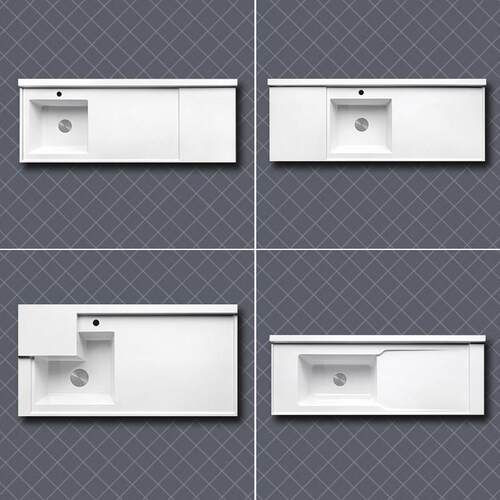 定制无摩擦洗衣盆一体式洗衣台面阳台洗衣池家庭洗衣槽生产厂家