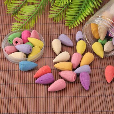 Natural Incense Waterfall Smoke Backflow Burner for Aromathe