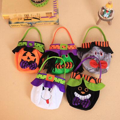 Halloween decorati tote bag Candy bag party dress up prop ba