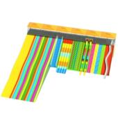 大型景区网红户外彩虹滑道亲子乐园七彩旱滑滑世界无动力游乐设备