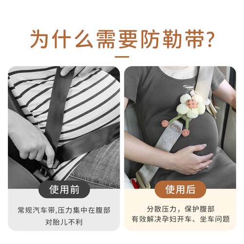 孕妇护胎防勒肚汽车安全带德国2026新款专用