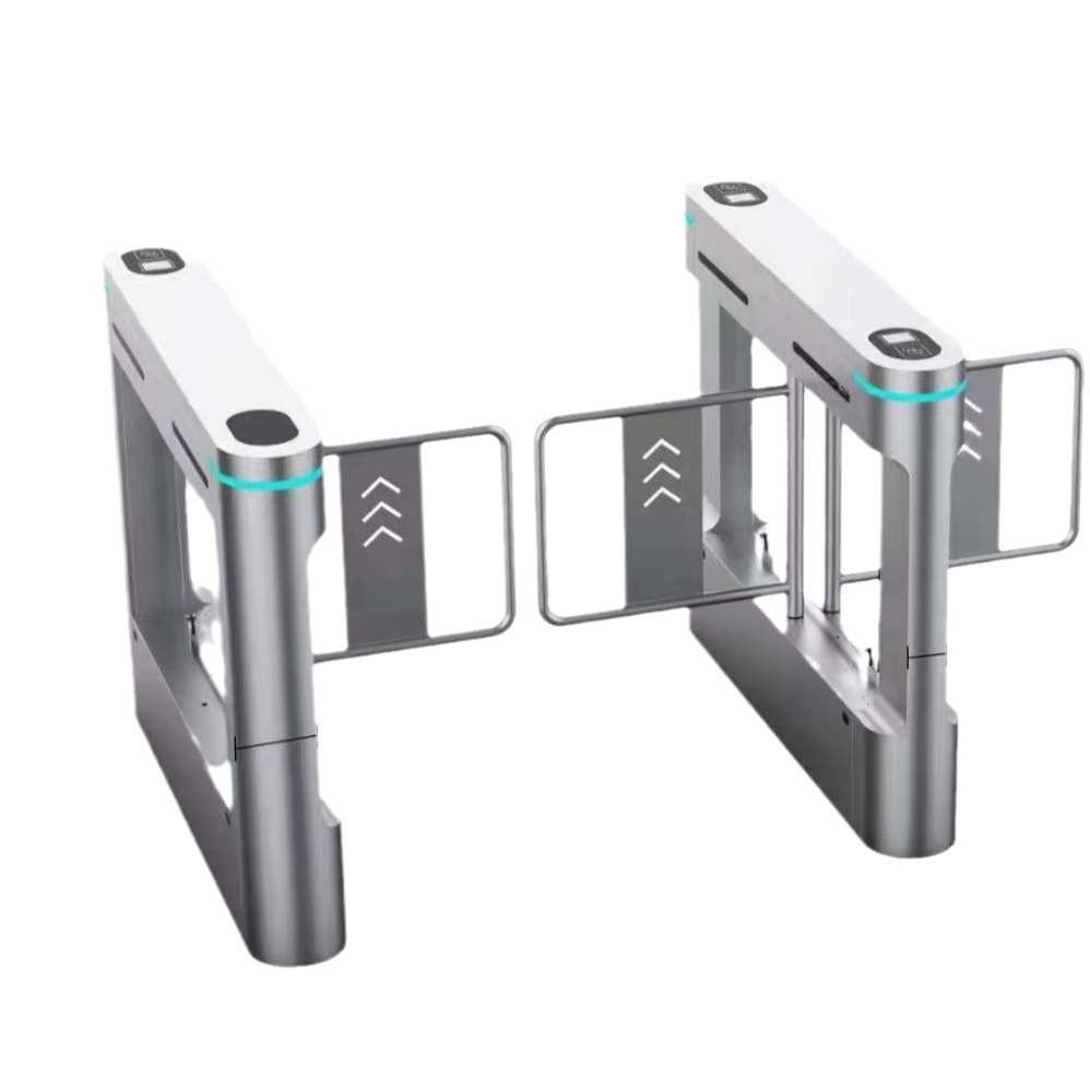 智能人行通道闸小区人脸识别豪华摆闸闸机门禁刷卡道闸一卡通系统