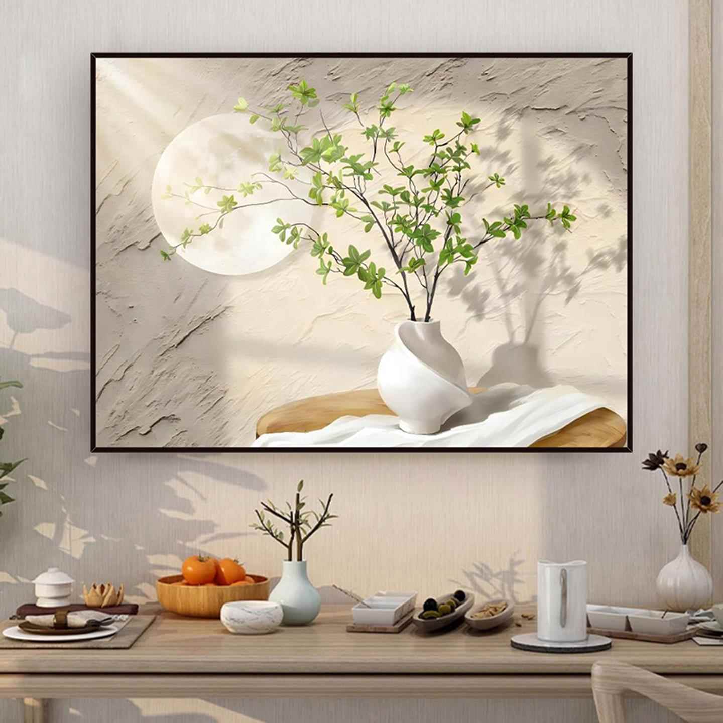 卧室床头画自粘装饰画房间墙贴画民宿客厅背景墙3d立体墙壁画贴纸